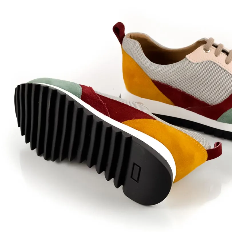 Zapatillas McFly Bordó y Mostaza