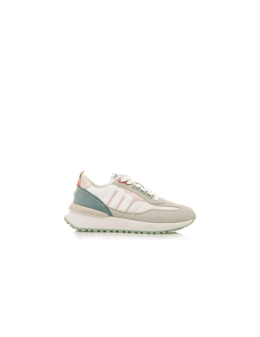 Zapatillas Mustang Qamar Nole Blanco Lottos Azul Mujer