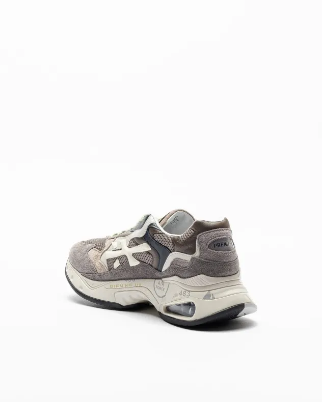 Zapatillas Premiata Sharky 321 gris pardo