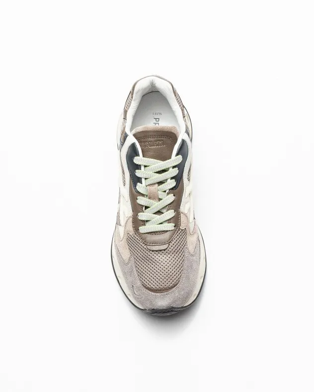 Zapatillas Premiata Sharky 321 gris pardo