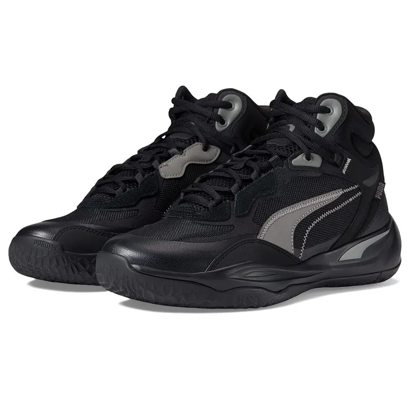 Zapatillas Puma Baloncesto Playmaker Pro Mid NEGRO