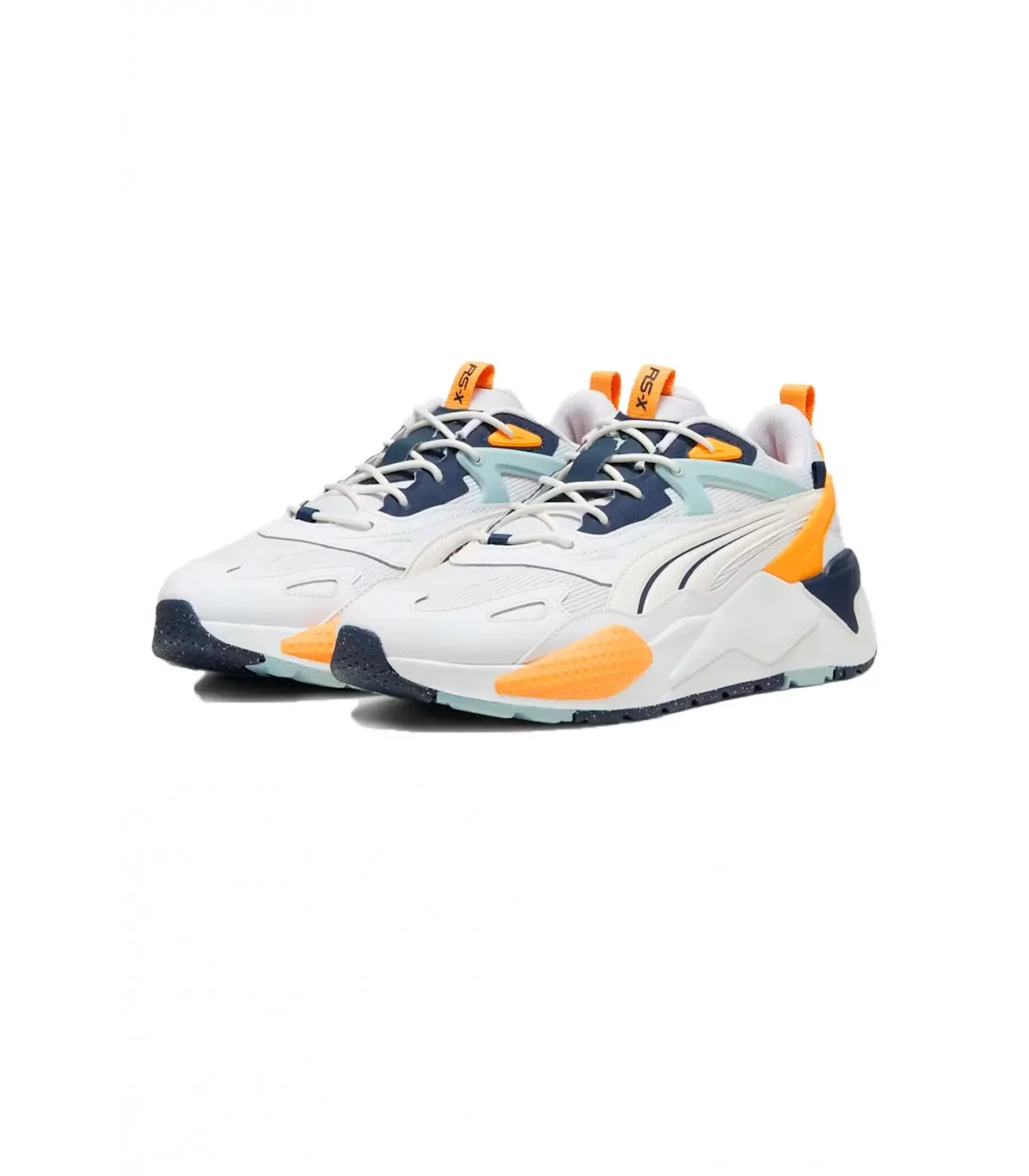 ZAPATILLAS PUMA RSX EFEKT SUMMER BLANCO Y NARANJA