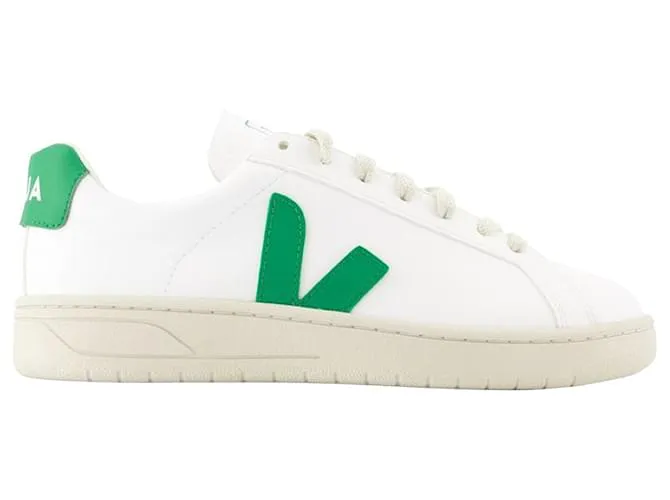 ZAPATILLAS URCA  VEJA  CUERO SINTéTICO  BLANCO ESMERALDA 