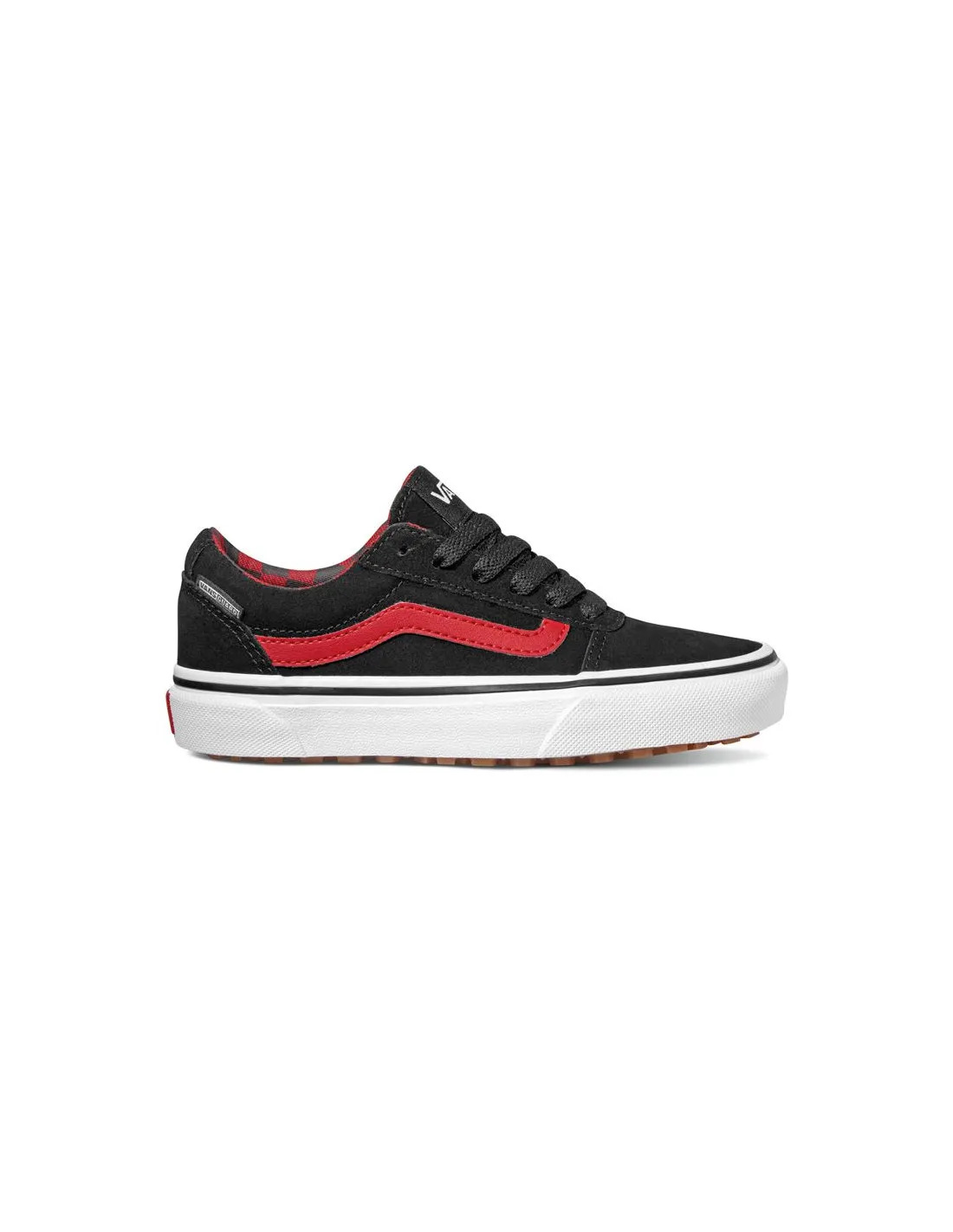 Zapatillas Vans Ward VansGuard YT Suede Black Red