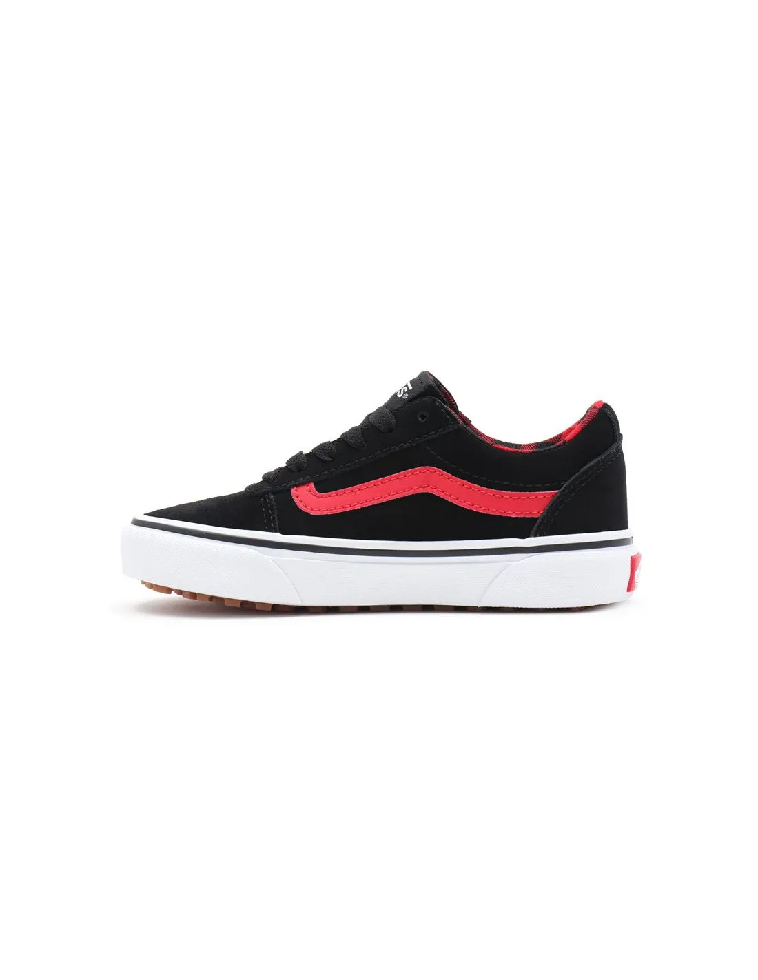Zapatillas Vans Ward VansGuard YT Suede Black Red