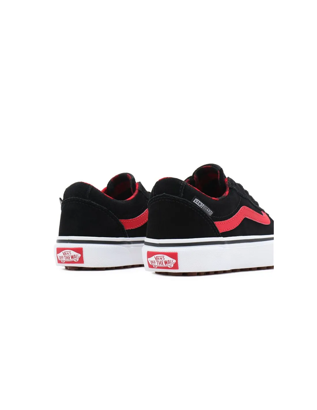 Zapatillas Vans Ward VansGuard YT Suede Black Red