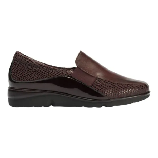 Zapato Pitillos 1602 Burdeos Mujer