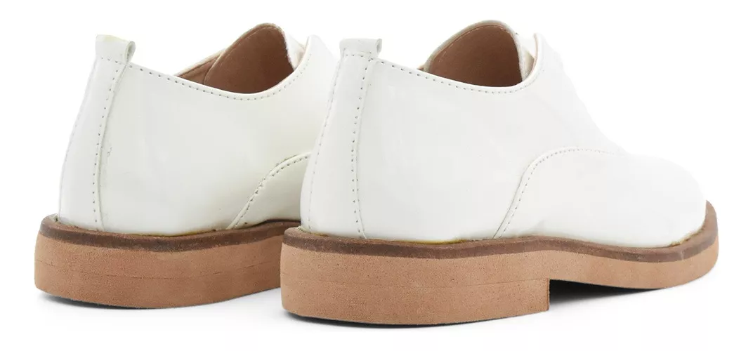 Zapato Vestir Juvenil Mujer Niño Comodo Charol Arians 1957