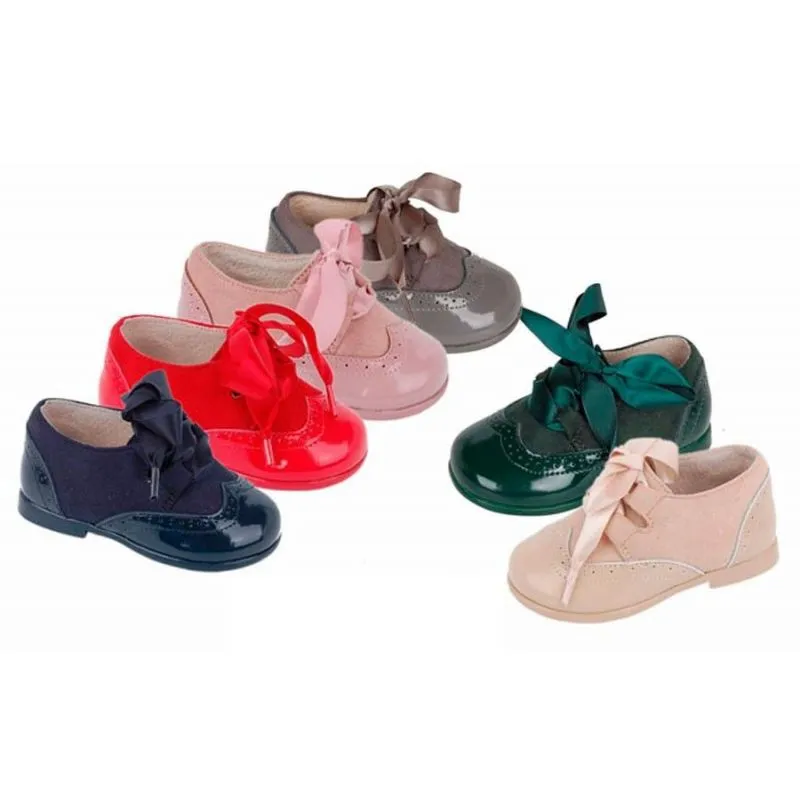Zapatos blucher de piel unisex