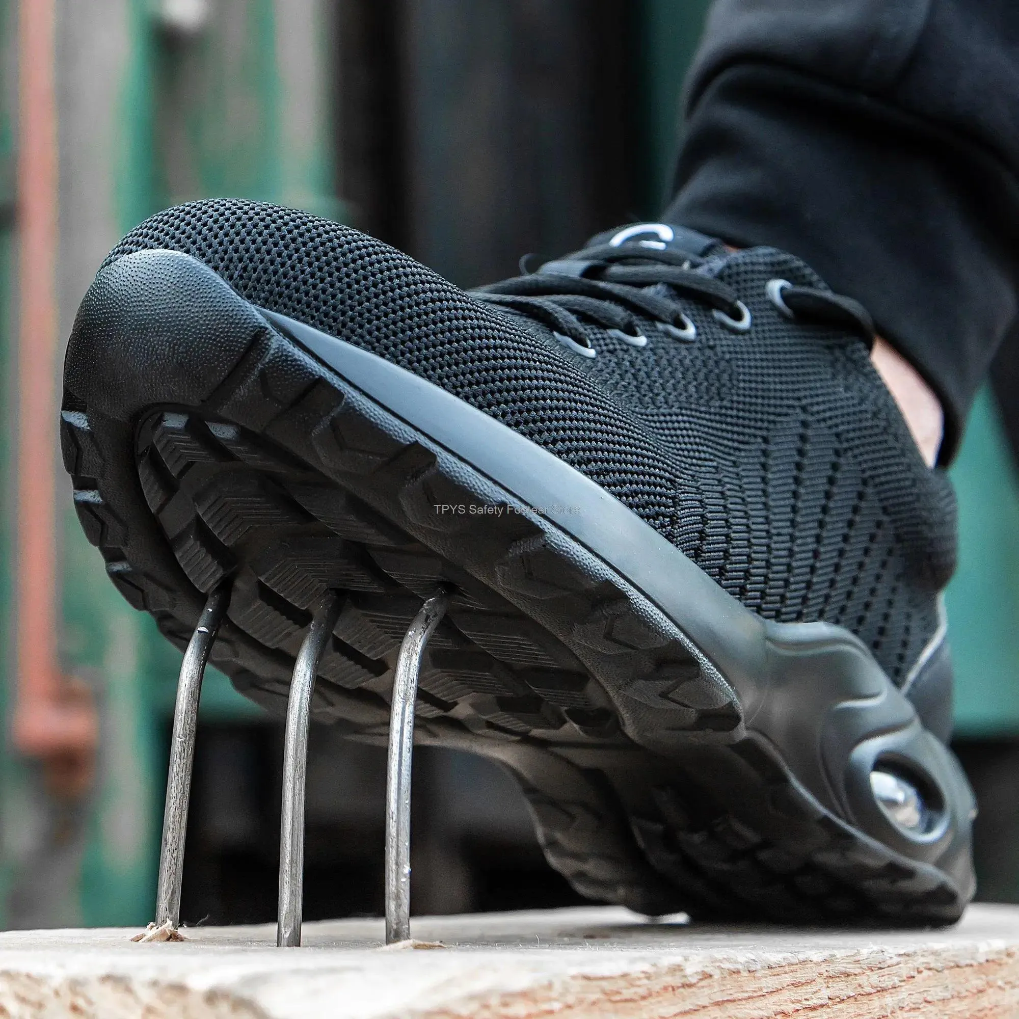 Zapatos de seguridad a prueba de pinchazos para hombres