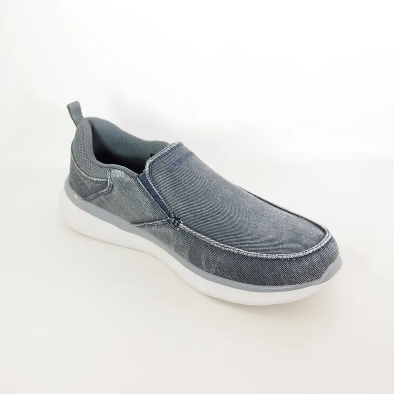 Zapatos Skechers Delson 2.0 Larwin 210025 Azul