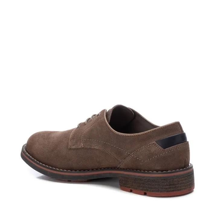 Zapatos vestir Xti 141881 taupe con costura marrón